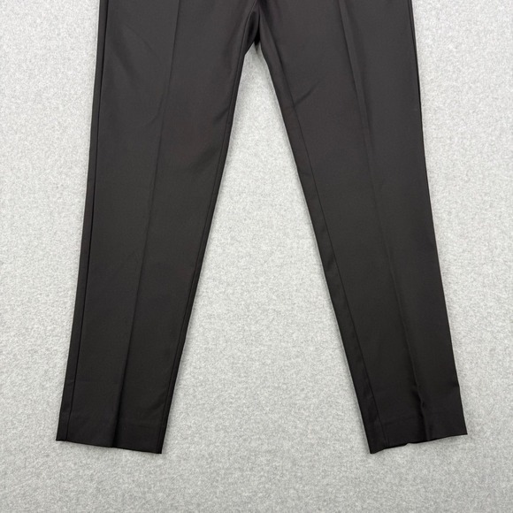 BYLT Dress Pants Mens 33x30 Black Everyday Pant Performance Stretch Trousers - Picture 4 of 14